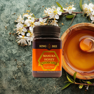 King Bee Manuka Honey MGO 120+ 500g Premium Australian Manuka (CERTIFIED)