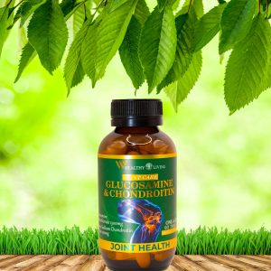 WHealthy Living Joint Care Glucosamine & Chondroitin 90 Tablets (AUST L 487177) Made in Australia ONE A DAY
